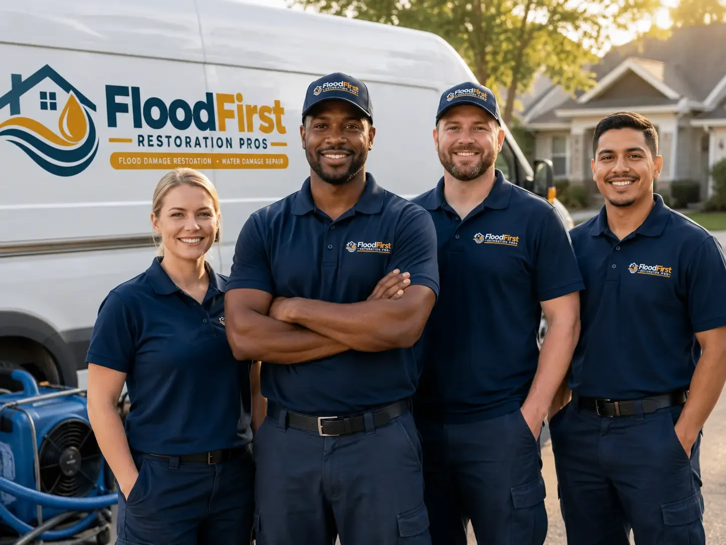 Flood Damage Restoration company in Lawndale, IL
